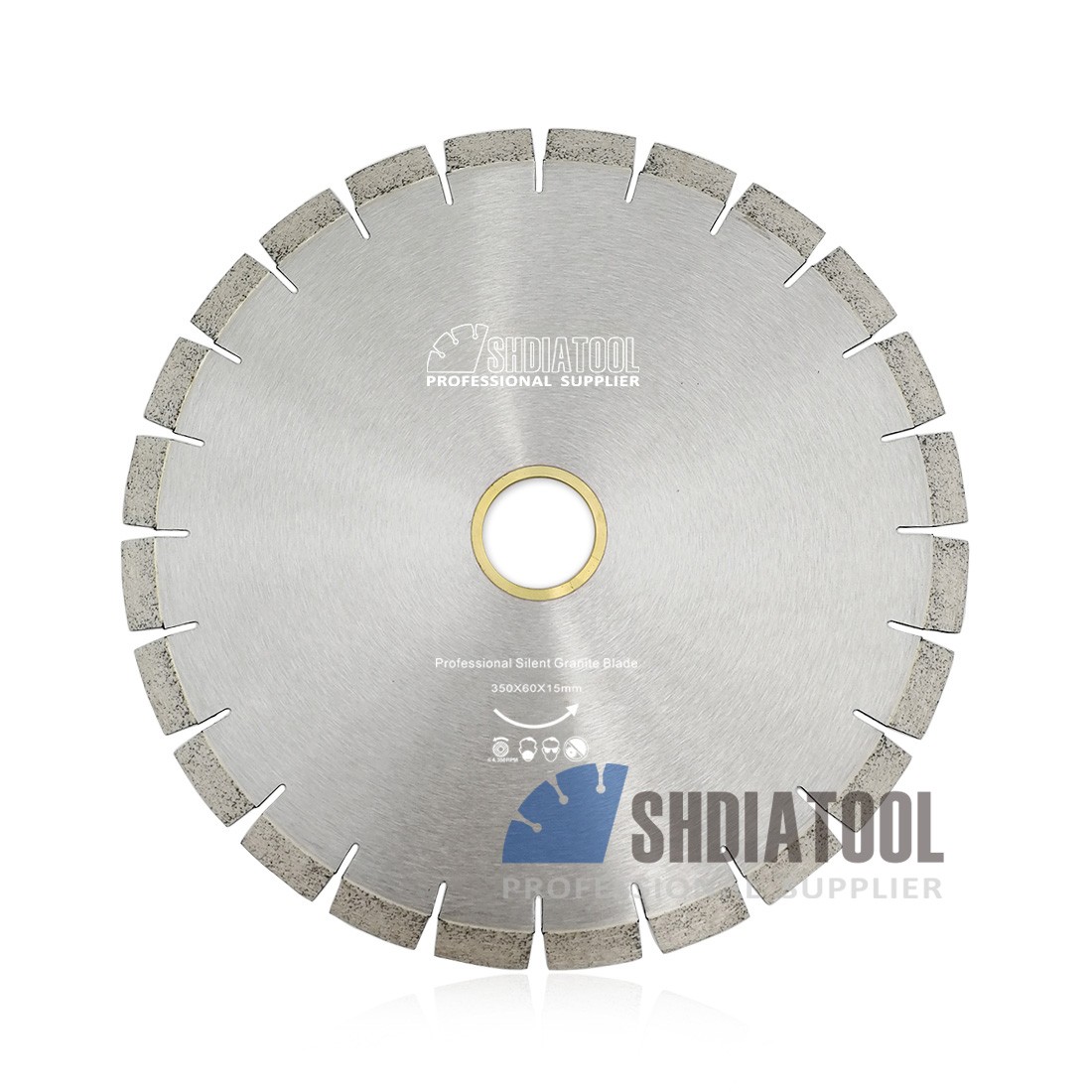 14in/370mm Laser Welded Diamond Segmented Silent Saw Blade Cutting Grinding Disc Cutting Blade Cutting Wheel for Reinforced Concrete