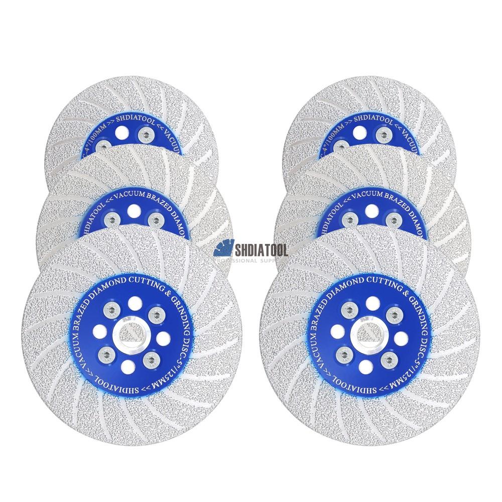 Double Sided Vacuum Brazed Diamond Cutting Grinding Disc 5/8