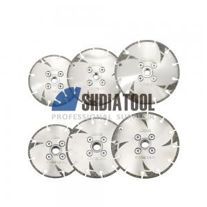 4in/4.5in/5in Double Sided Electroplated Diamond Cutting Saw Blade Cutting Disc Grinding Wheel for Marble Granite Stone