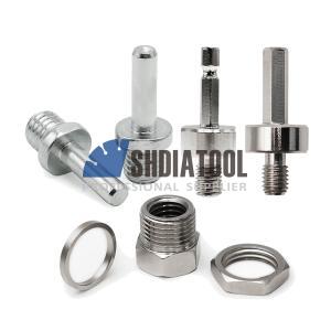 Hex/Triangle/Quick-fit/Round Shank to M14 5/8-11 Thread Adapter Diamond Core Drill Bit Electric Drill Angle Grinder Converter