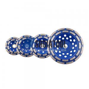 4''-7'' Hot Press Sintered Grinding Cup Wheel Diamond Grinding Disc for Marble Granite Concrete