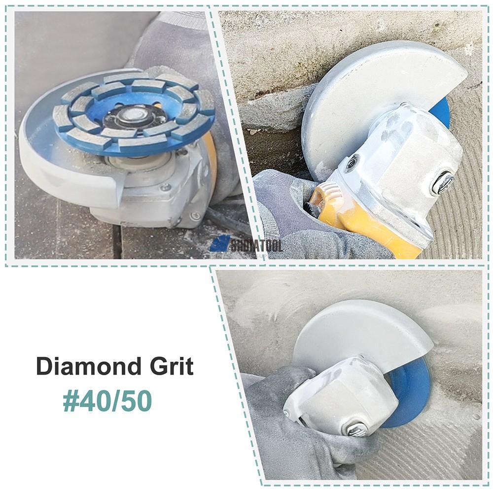 4''-7'' Hot Press Sintered Grinding Cup Wheel Diamond Grinding Disc for Marble Granite Concrete