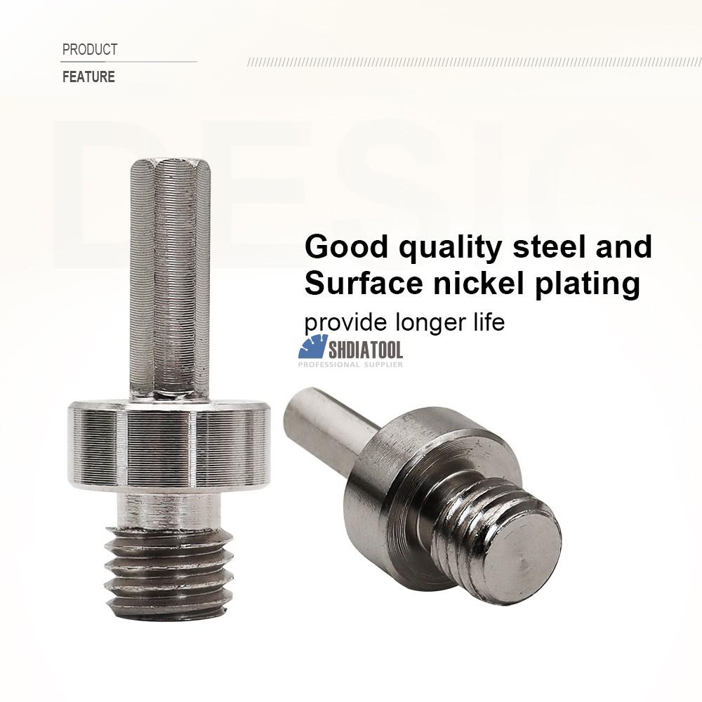M14 5/8''-11 Thread To 3/8 Hexagon Shank Arbor Adapter For Diamond Core Bit Electric Drill Angle Grinder Converter Tool