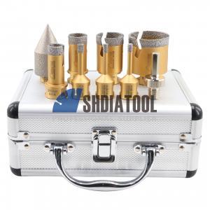 Vacuum Brazed M14 Diamond Core Drill Bit Chamfer Beveling Chamfer Bit Set Granite Hole Saw Kit for Marble Angle Grinder Vacuum Brazed M14 Diamond Core Drill Bit Chamfer Beveling Chamfer Bit Set Granite Hole Saw Kit for Marble Angle Grinder