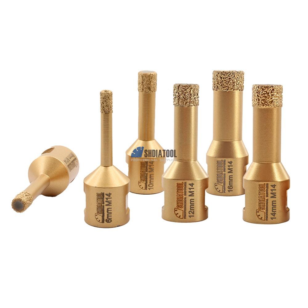 Dia 4-16mm M14 Tile Masonry Hole Cutter Diamond Hole Saw Drill Bits for Granite Marble