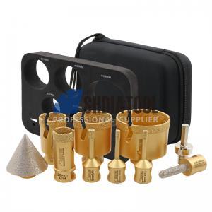 10PCS 6-68mm M14 Vacuum Brazed Diamond Drill Core Bit Tile Cutter Finger Milling Bit Chamfer Set for Granite Marble 10PCS 6-68mm M14 Vacuum Brazed Diamond Drill Core Bit Tile Cutter Finger Milling Bit Chamfer Set for Granite Marble