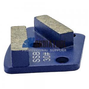 Grit#6/#16/#30-300 Metal Bond Trapezoid Diamond Grinding Block for HTG Grinder Diamond Grinding Shoes for Concrete Epoxy Floor