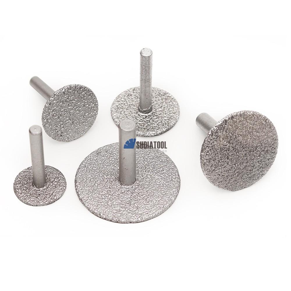 Mini Abrasive Diamond Cutting Disc For Dremel Rotary Cutter Saw Blade Grinding Wheels Disk With Mandrel Tools