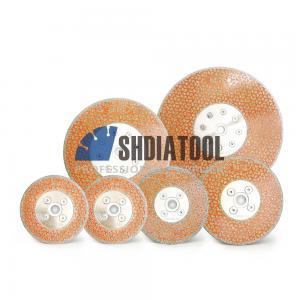 Single Side Coated Electroplated Diamond Cutting Grinding Disc Saw Blade Tile Cutter Cutting Wheel for Granite Marble Quartz