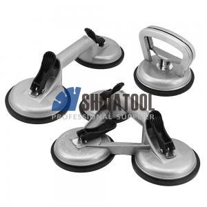 Single/Double/Triple Claws Aluminum Manual Suction Cup Vacuum Suction Pad Lifting Tools for Ceiling Marble Floor Tile Glass Wood