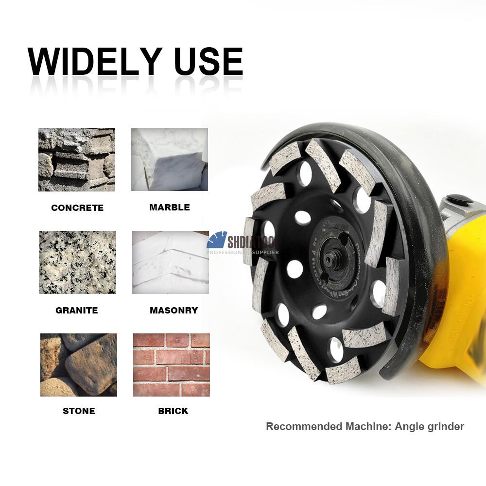 Sintered Diamond Abrasive Grinding Cup Wheel Cutting Wheel Grinding Disc For Concrete Masonry Marble Granite