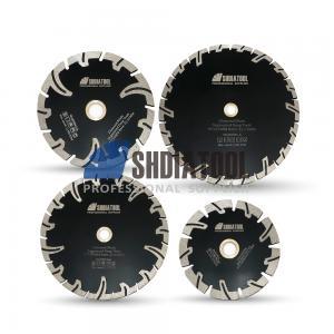 Sintered Diamond Circular Saw Blade Turbo Granite Marble Concrete OEM Hot Press Cutting Disc Segment Slant Protection Teeth