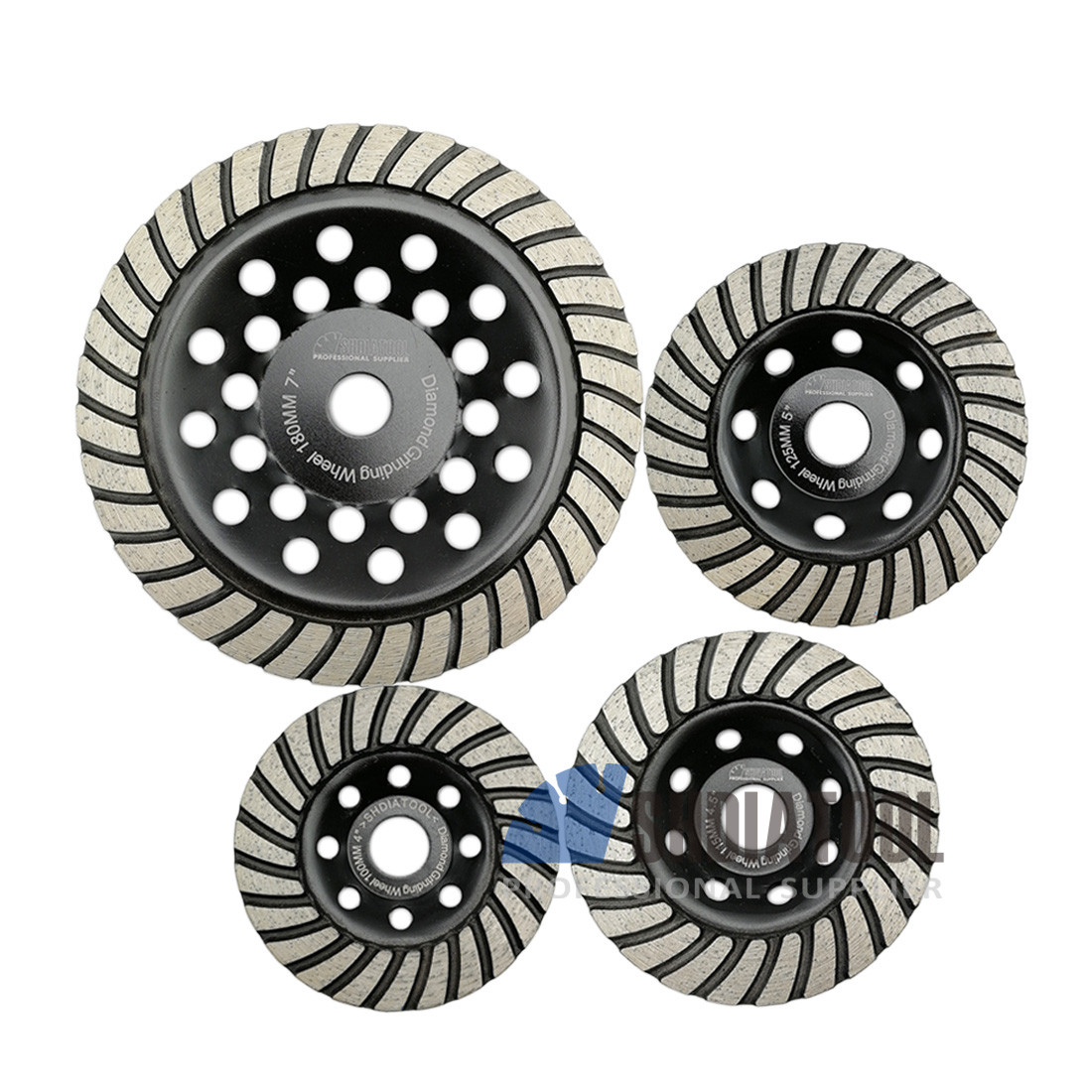 Sintered Diamond Turbo Row Grinding Cup Wheel