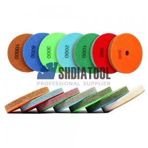 4inch/100MM Sponge Diamond Polishing Pads Polishing Disc Abrasive Tools Marble Granite Artificial Stone Sanding Disc