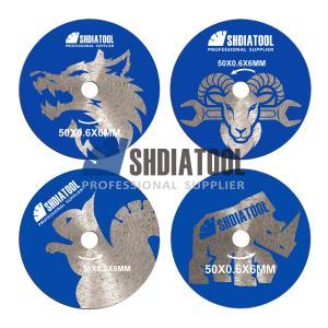 Super Thin Mini Diamond Cutter Blade 45mm/50mm Diamond Saw Blade Cutting Disc With Round Shank for Carving Porcelain Stoneware