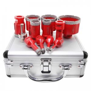 Vacuum Brazed M14 Diamond Tools Cutting Bit Tile Hole Saw Diamond Core Drill Bit Aluminum Box Set Vacuum Brazed M14 Diamond Tools Cutting Bit Tile Hole Saw Diamond Core Drill Bit Aluminum Box Set