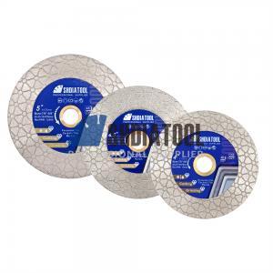 105/115/125mm Triangle Design Double Sided Diamond Saw Blade Cutting&Grinding Disc Tile Cutter Cutting Blade for Marble