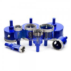 Triangle Shank Brazed Diamond Hole Saw Diamond Core Drill Bit Drilling Bits Hole Opener With Position Drill for Masonry