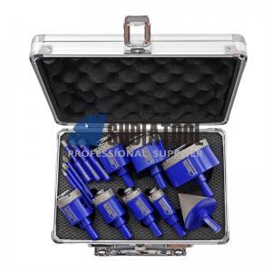 Triangle Shank Dry/Wet Diamond Hole Saw Set Diamond Drill Bit Kit Diamond Core Drill Bit Set for Porcelain Tile Ceramic Marble Triangle Shank Dry/Wet Diamond Hole Saw Set Diamond Drill Bit Kit Diamond Core Drill Bit Set for Porcelain Tile Ceramic Marble