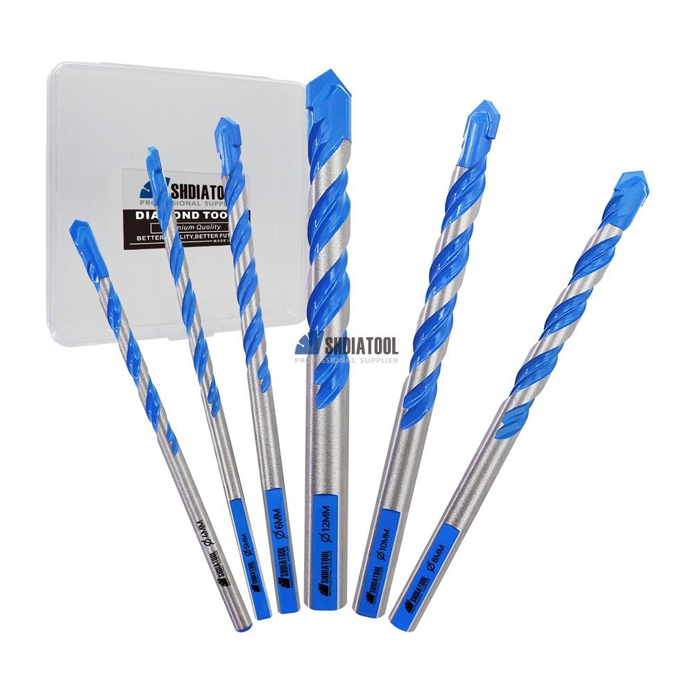 5-12mm Triangle Shank Tungsten Carbide Drill Bit Hard Alloy Twist Drill Bits Electric Hammer Drill Bit For Concrete Masonry