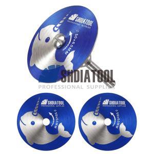Ultra-thin OEM 50mm Hot Pressed Mini Diamond Saw Blade Cutting Disc With Round Shank for Carving Porcelain Tile Precise Cutting