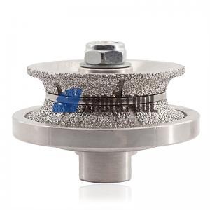 V-Type Diamond Hand Profile Wheel Granite Bullnose Tool Router bit with M14 5/8''-11 Thread for Marble Countertop Edge