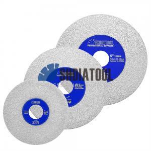 Vacuum Brazed Continue Rim Diamond Saw Blade Cutting Blade Angle Grinder Cutting Grinding Disc for Ceramic Tile Marble Granite