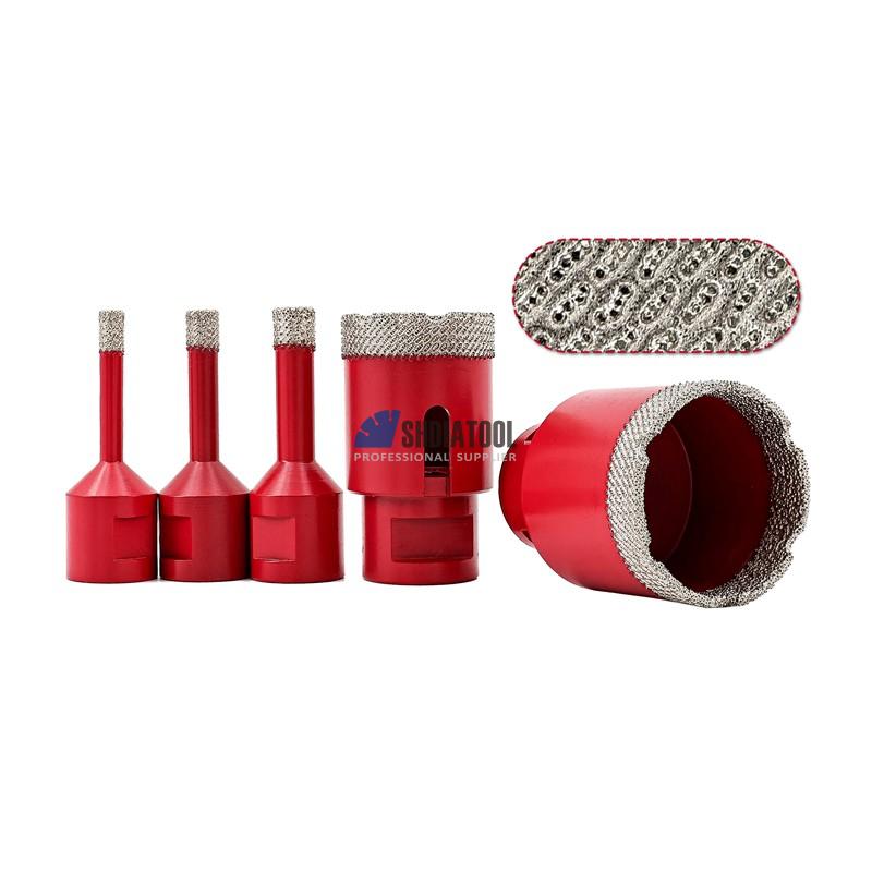 6-68mm Dry Vacuum Brazed Diamond Drilling Core Bits/ Diamond Hole Cutter/ Ceramic Tile Cutter Granite Core bit