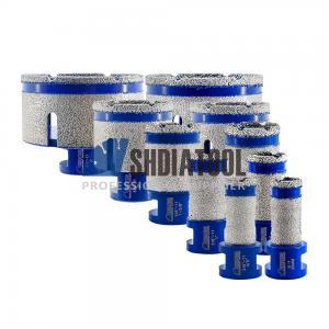 M14 Diameter 20mm-75mm Vacuum Brazed Diamond Drilling Finger Milling Bits