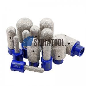 Vacuum Brazed Diamond Finger Milling Bits Milling Cutter M14/5/8''-11