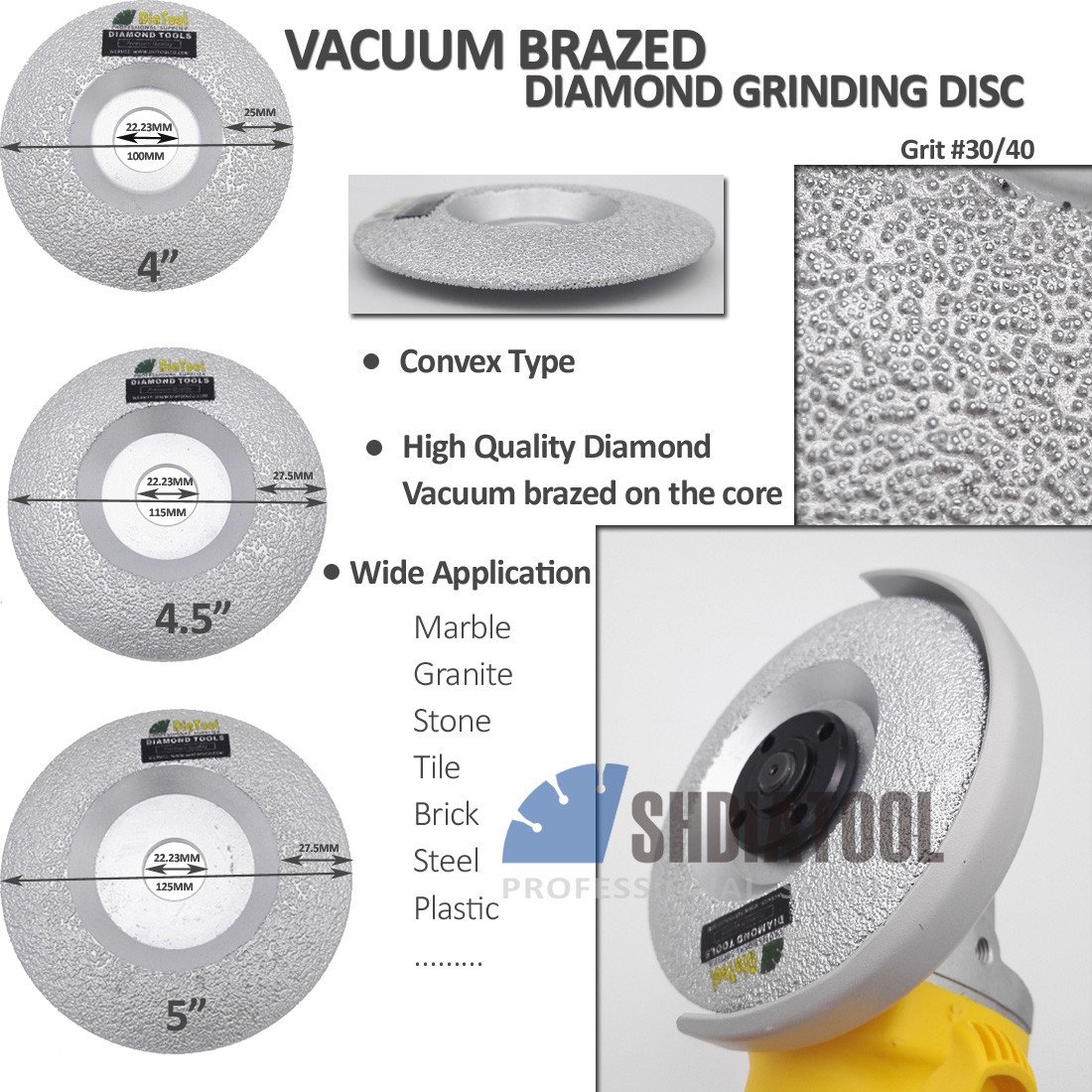 Diamond Grinding Wheel Arbor 7/8