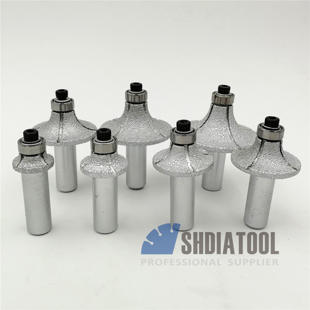 Vacuum Brazed diamond router bits 