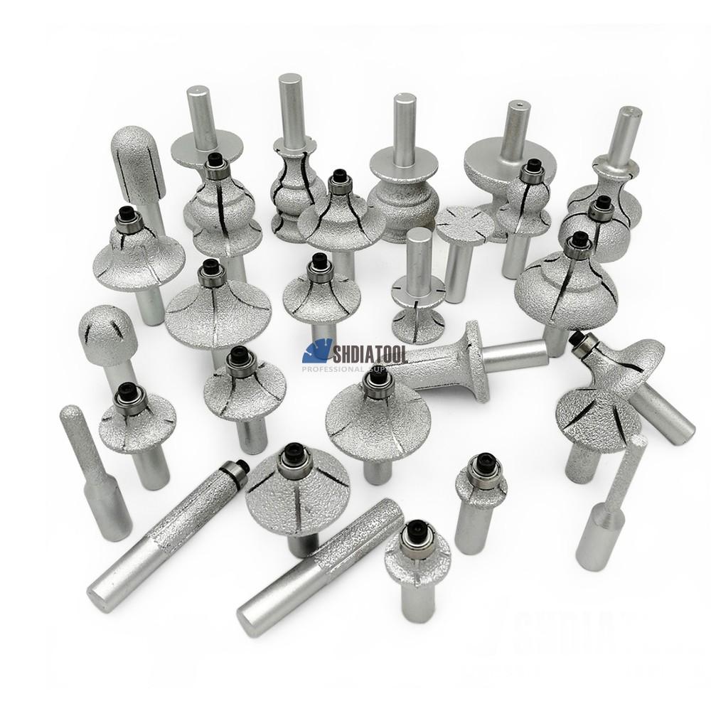 Vacuum Brazed diamond router bits