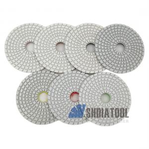 Diamond Wet Polishing Pads White Bond (3 sizes)