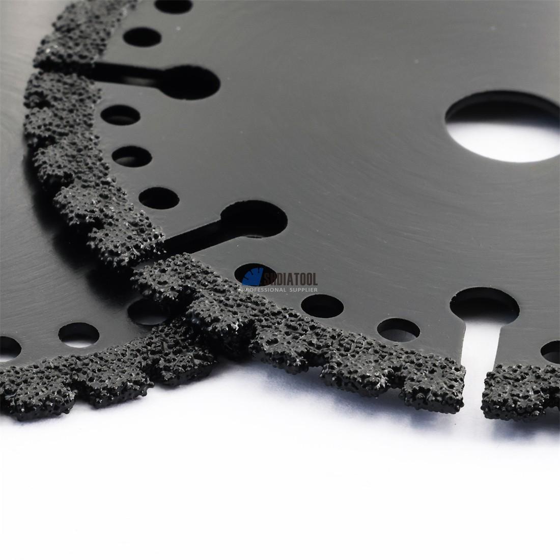 3''/4.5''/ 5''/ 7''/9'' All Purpose Vacuum Brazed Diamond Cutting Disc Demolition Saw Blade for Cutting Metal Steel Pipe Plate
