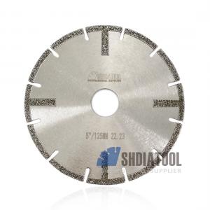 Electroplated Diamond Cutting and Grinding Blade Four Protection Teeth