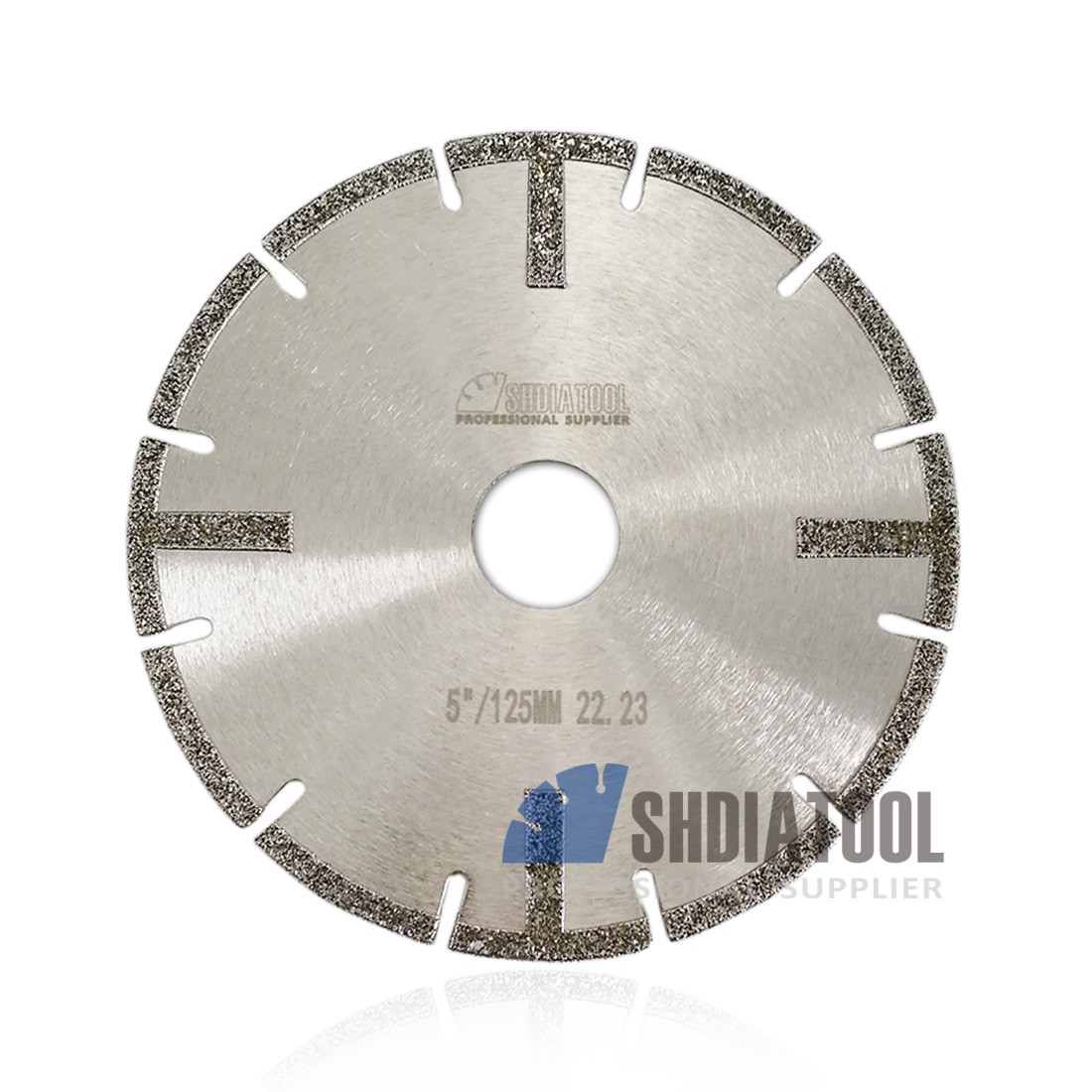 Electroplated Diamond Cutting and Grinding Blade Four Protection Teeth